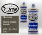 Preview: Chevrolet, Mocha Bronze Metallic, WA518Q / 76 / GVU: 400ml Sprühdose + 400ml Klarlack - Set, von ATW Autoteile West.